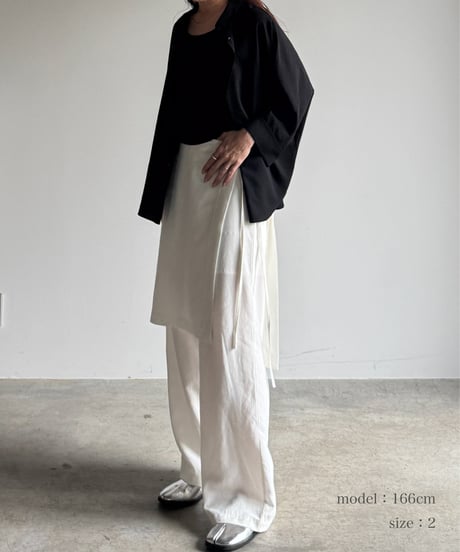 apron layer pants／3size／2color