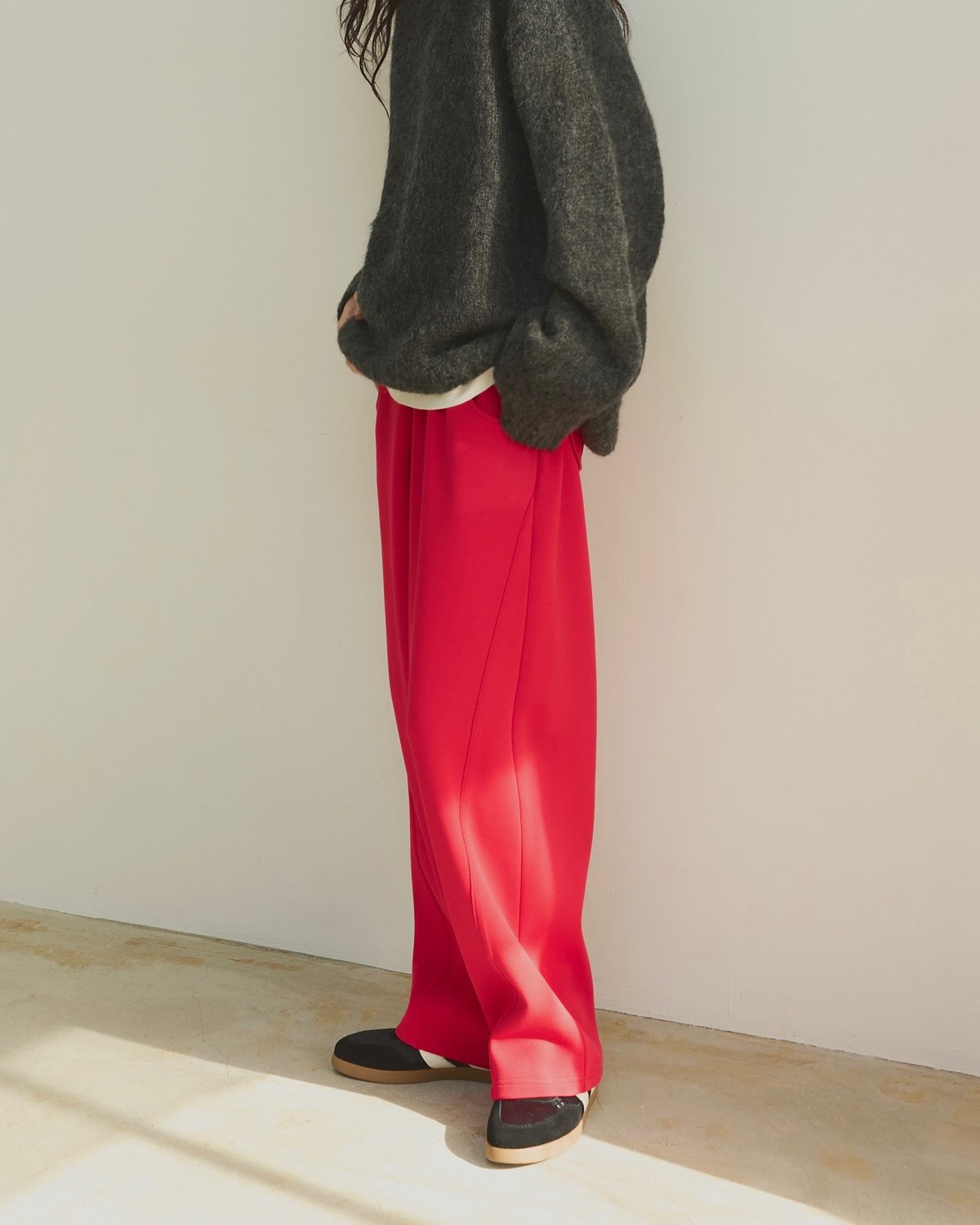 curve sweat pants/4color/2size | F A S H I R U - パンツ