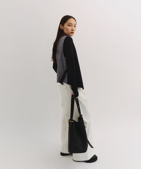 【FINE】dual fabric vest（セットアップ対応）