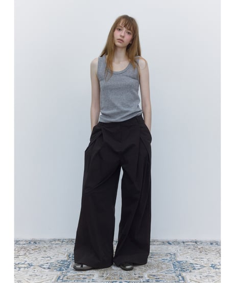 transform tuck pants/2color/3size（セットアップ対応）