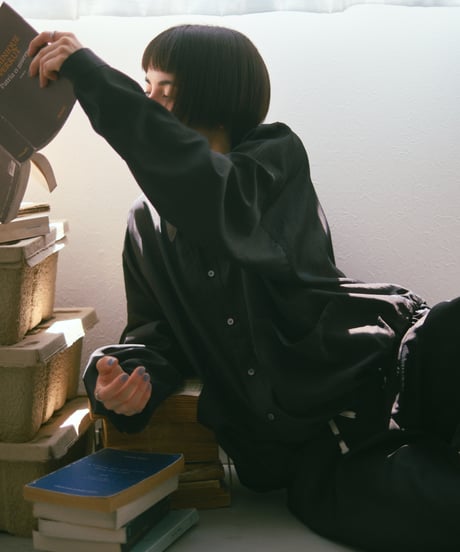 drawstring smooth shirt（セットアップ対応）