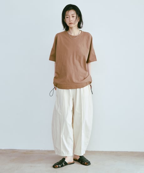 【NEW COLOR】back switching drawst pullover/2color