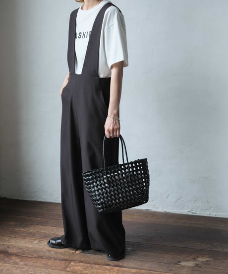 salopette wide pants/3color