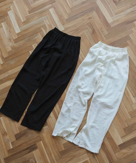 washer sheer pants（set up対応）/2color