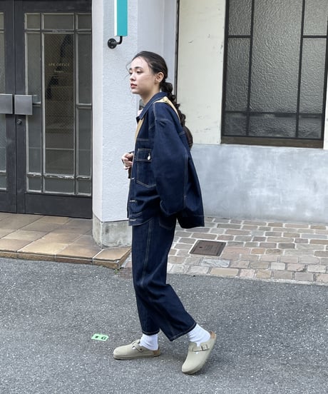 oversized denim jacket/2color（setup対応）