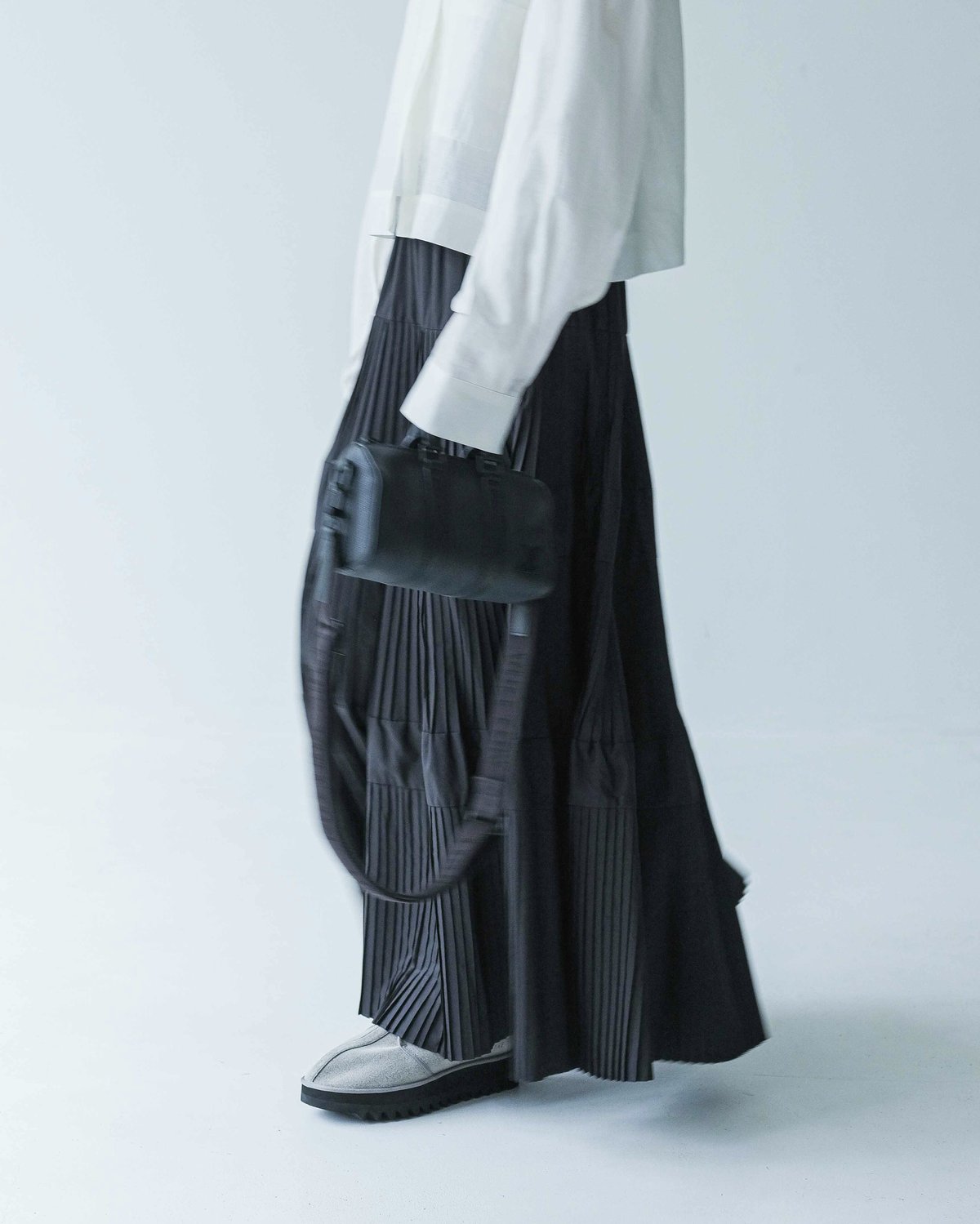 taffeta pleated skirt | F A S H I R U