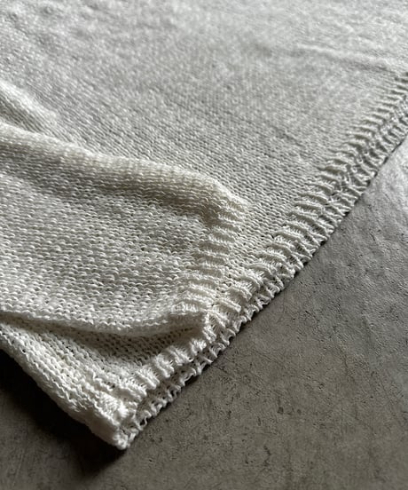 loose mesh knit/2color