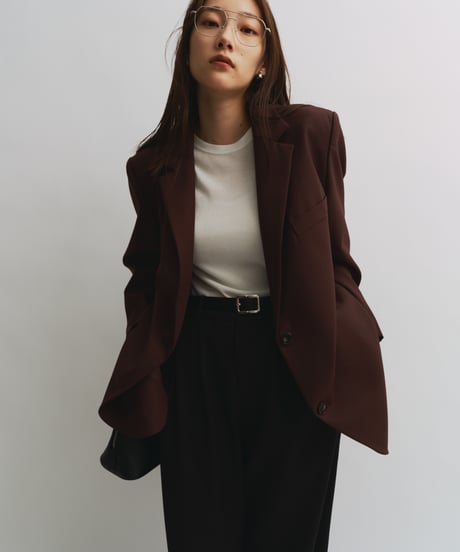 【FINE】wool tailored jacket/3color