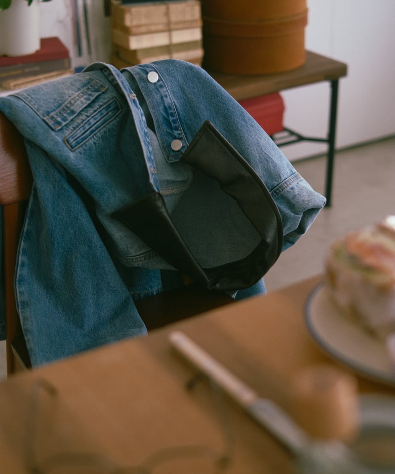 vintage collar denim jacket/2color | F A S H I R U