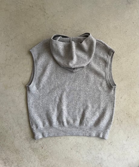 hoodie vest/2color