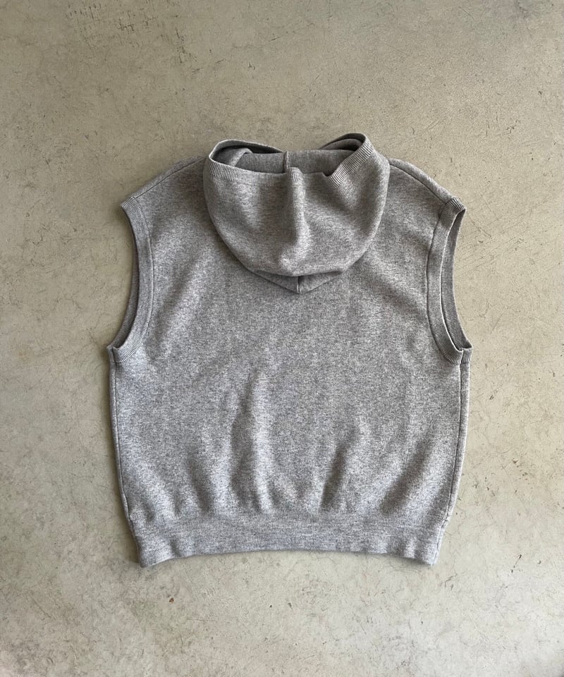 H/H dot pattern vest hoodie ウィッシュコア H/H dot pattern vest hoodie ウィッシュコア H/H dot pattern