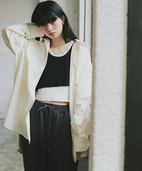 bicolor layered tank top