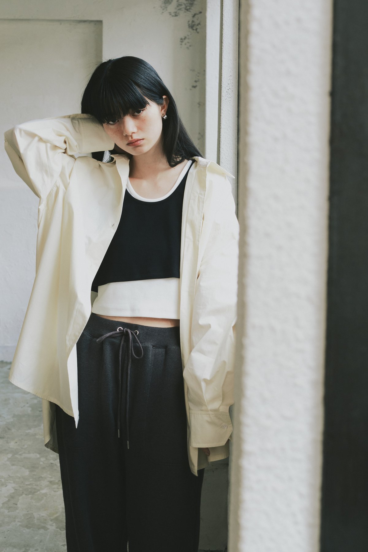 Aztec ファッション THEREDTHREAD S bicolor layered tops