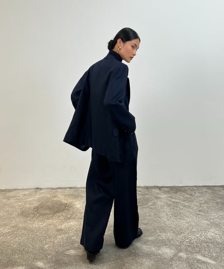 【FINE】linen tailored jacket / 2color