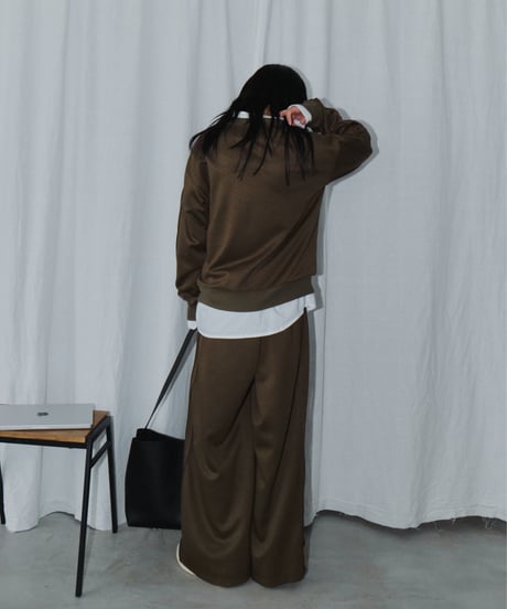 pin tuck sweatpants / 2color（セットアップ対応）