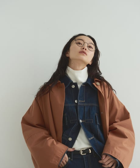 awesome soutien collar coat/3color