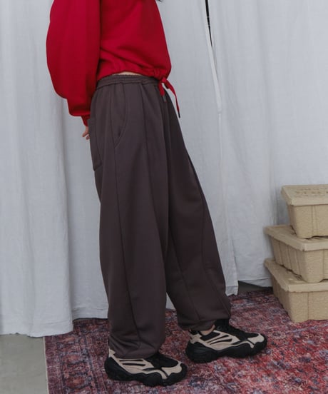 piping detail sweatpants / 2color
