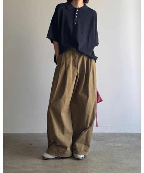 big polo knit / 2color