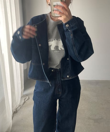 denim setup/2color/2size