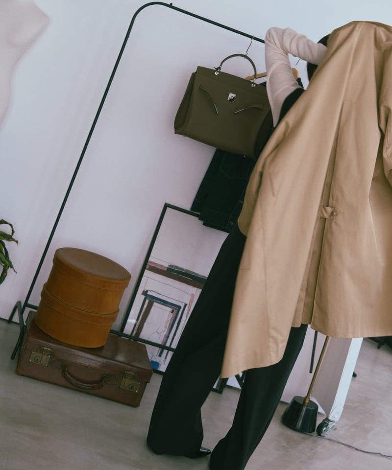 soutien collar coat -middle-【綿100%】 | F A S H I