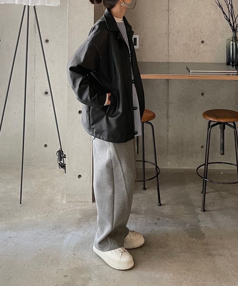 curve sweat pants/4color/2size | F A S H I R U
