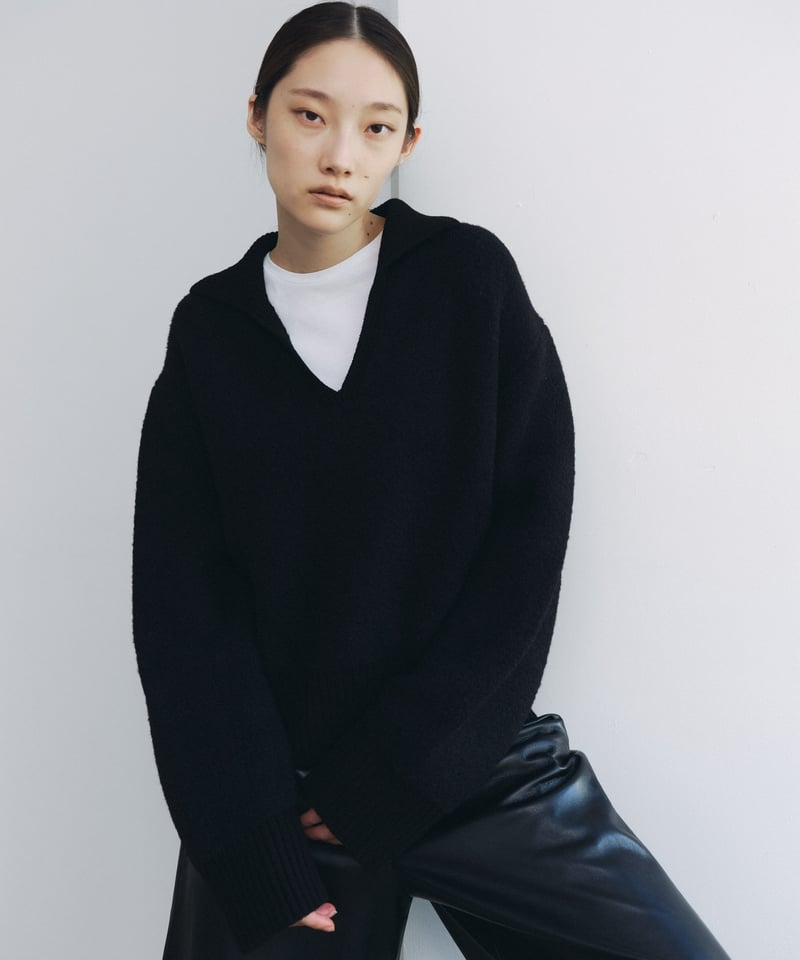 FINE】skipper wool knit/2color | F A S H I R U