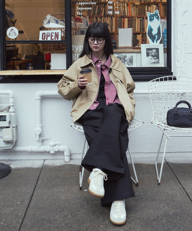 short trench blouson | F A S H I R U short trench blouson | F A S H I R U