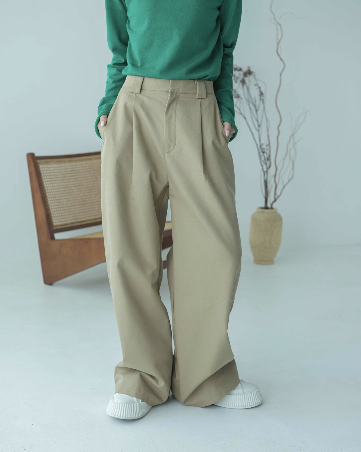 パンツ bonbonstore BLUETOWN BASIC CHINO PANTS BONBON store BLUETOWN BASIC CHINO PANTS（BONBON store