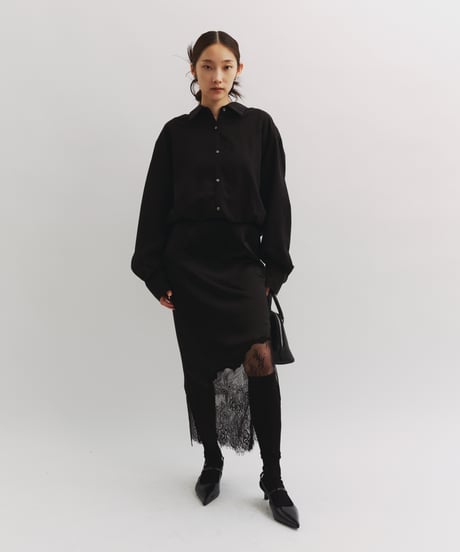 【FINE】camisole layered shirt/2color