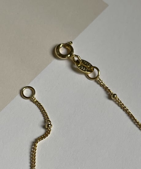 silver925 Tiny point necklace
