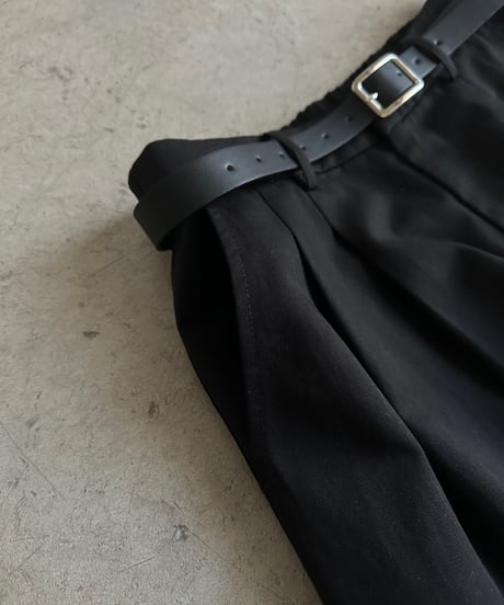 【FINE】roll up wide slacks