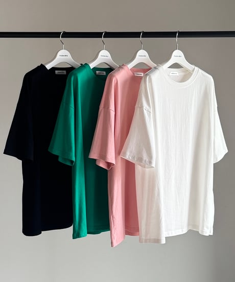 linen-like easy tee/4color