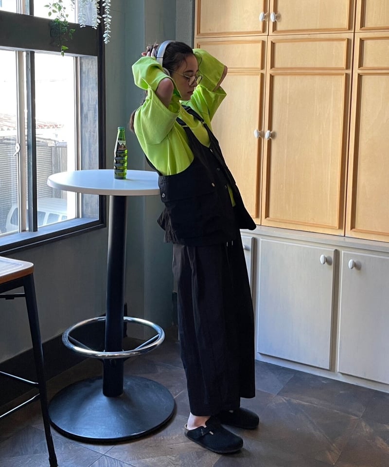 ファシル【ビビットカラー】ルーズテーパードシャカパンツ VIVID COLOR】loose tapered shaka pants/4color |