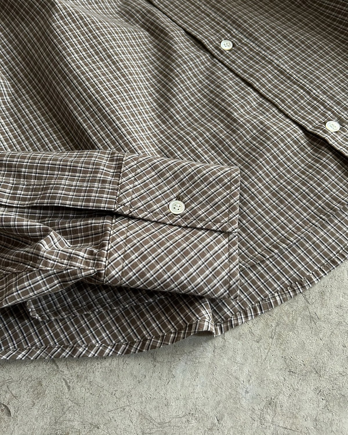 bias pocket check shirts(lightweight)/2color | 
