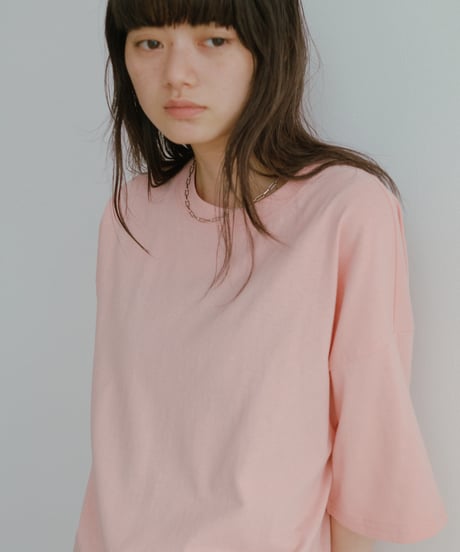 linen-like easy tee/4color