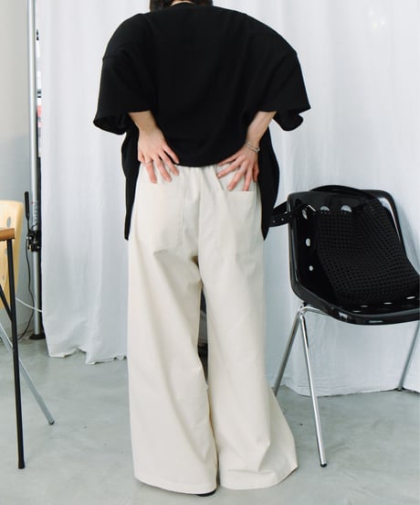 french linen relax pants
