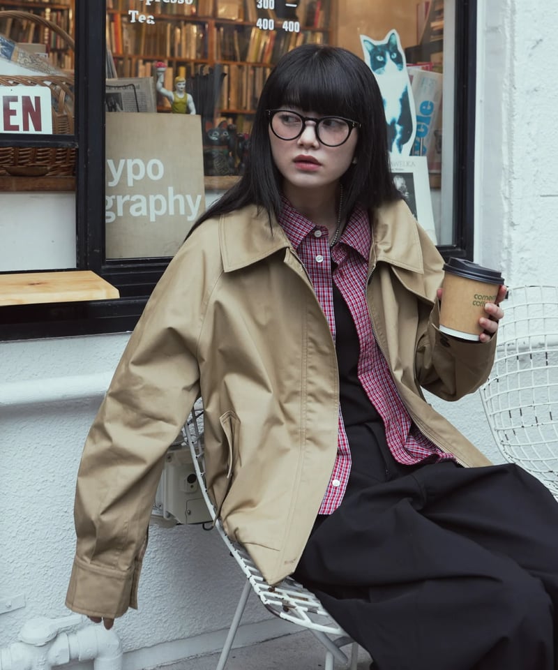 short trench blouson | F A S H I R U