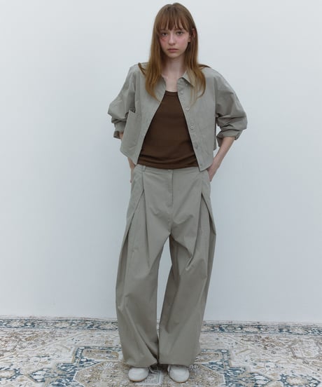 transform tuck pants/2color/3size（セットアップ対応）