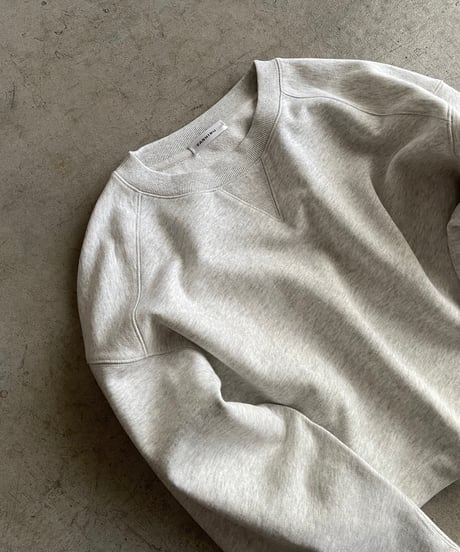 drawstring cropped sweat/3color
