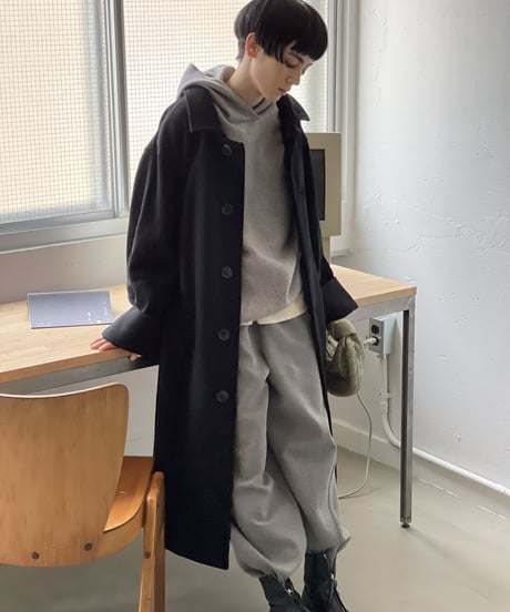 3way wool blend coat/2color