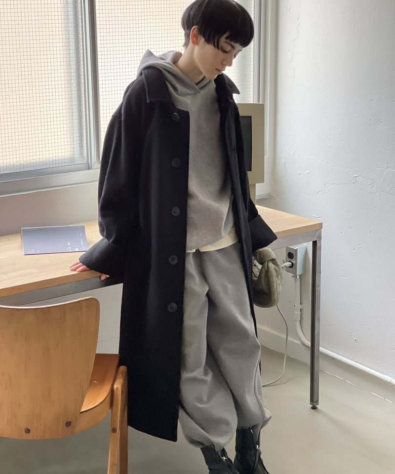 Mi　FASHIRU　ウールブレンドロングコート 3way wool blend coat/2color | F A S H I R U
