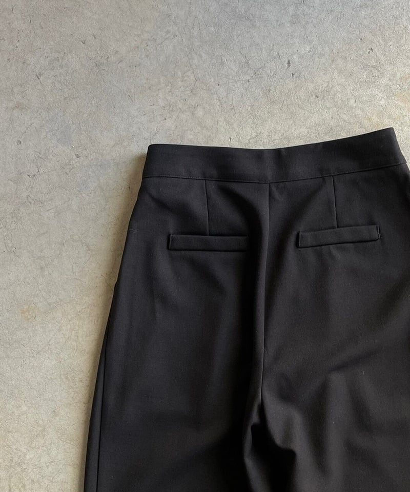 ＜H＞WOOL MOHAIR FLARE PANTS/パンツ　即完売 カラーソフトフレアパンツ S M[品番：GW000004219]｜Growing