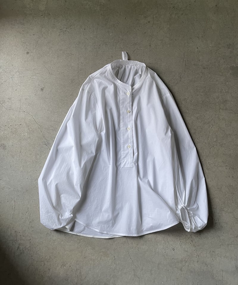 band collar pullover shirt | F A S H I R U