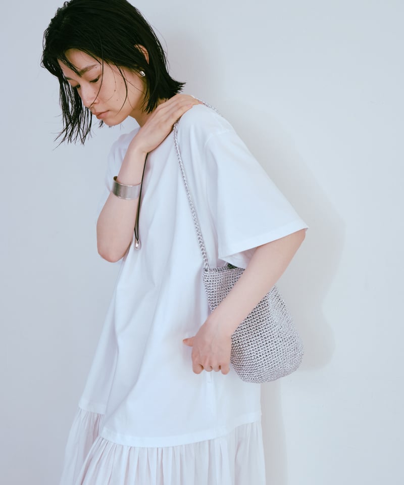 cotton docking flare OP/2color | F A S H I R U