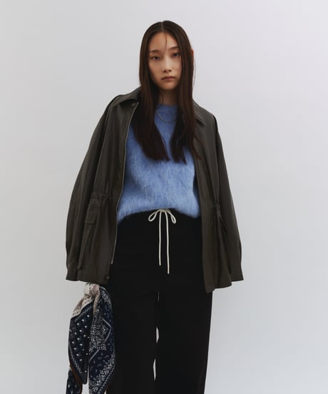 【FINE】synthetic leather jacket/3color ＜送料無料＞
