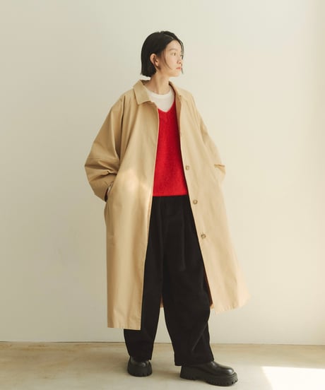 awesome soutien collar coat/3color