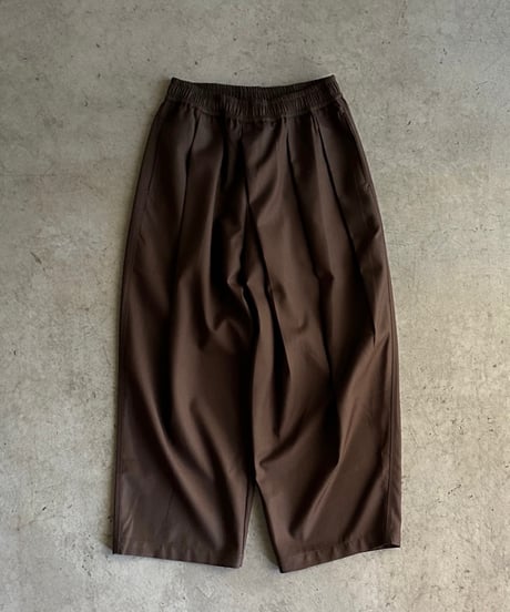 【FINE】wrap tuck wide pants/3size