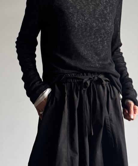 volume balloon pants/2color