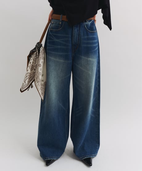 【FINE】vintage wide denim/3size