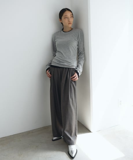 【FINE】basic long cut sew/4color